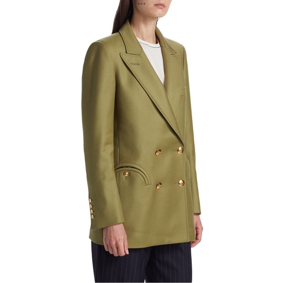 VIVIDLY STYLISH! BLAZÉ MILANO
Exit double-breasted wool blazer colour Bamboo - Picture 6 of 17